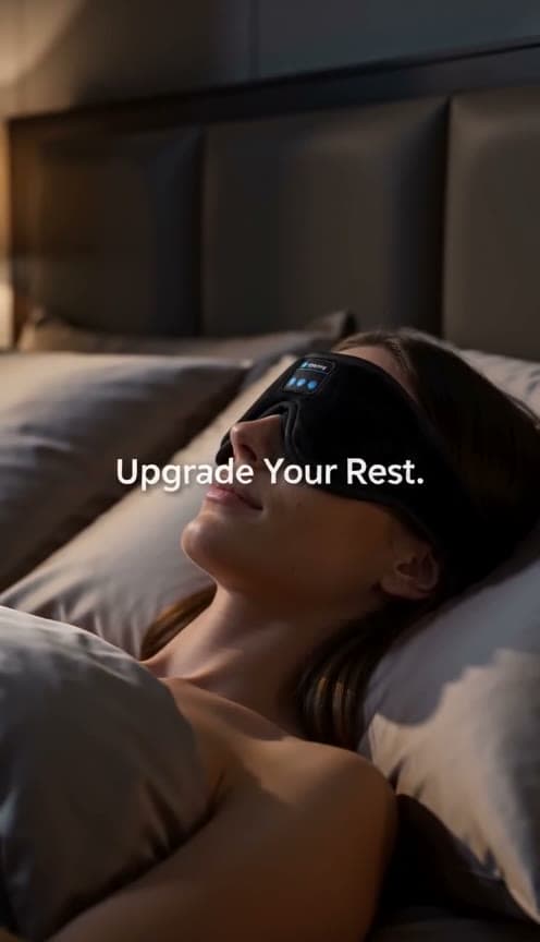 Sleeping on your back wearing the Nocte mask